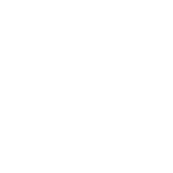 LoLoLook's white circular logo features 3 abstract faces using the L as the noses and the O for eyes. Each is looking in a different direction.